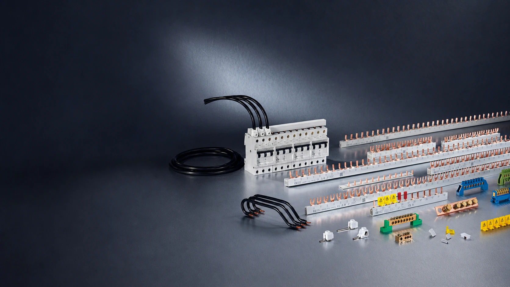 KASEEY electrical busbars, circuit breakers and distribution products